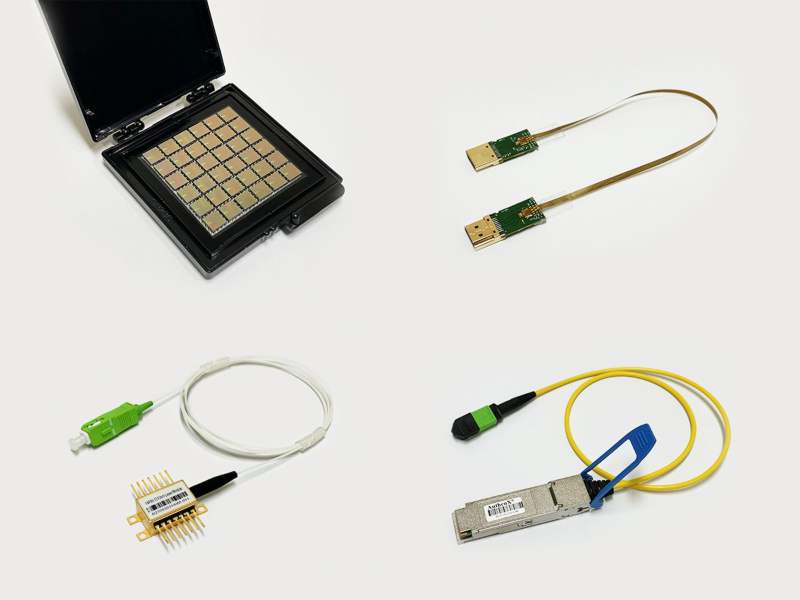 合聖科技在光電通訊應用及矽光子解決方案相關產品